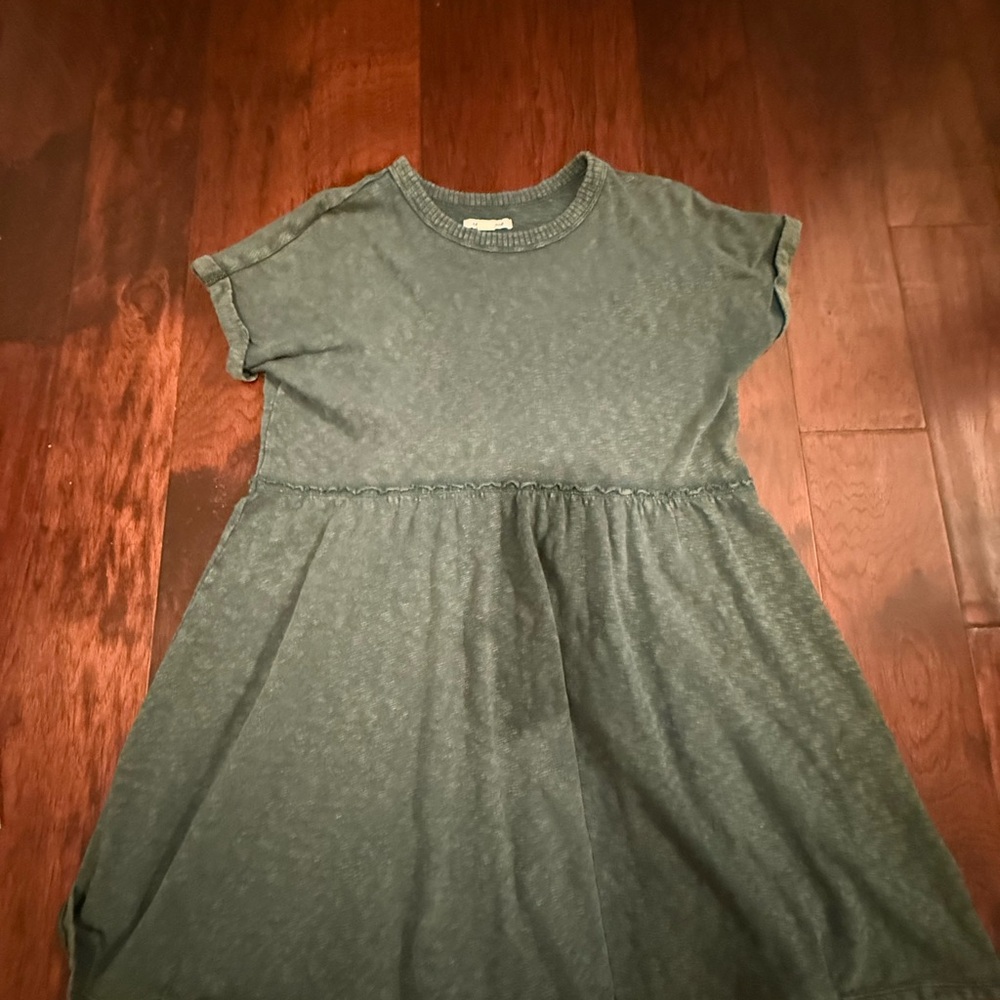 American Eagle Outfitters Green A-Line Dress
